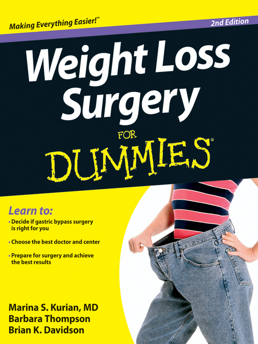 Title details for Weight Loss Surgery For Dummies by Marina S. Kurian - Wait list